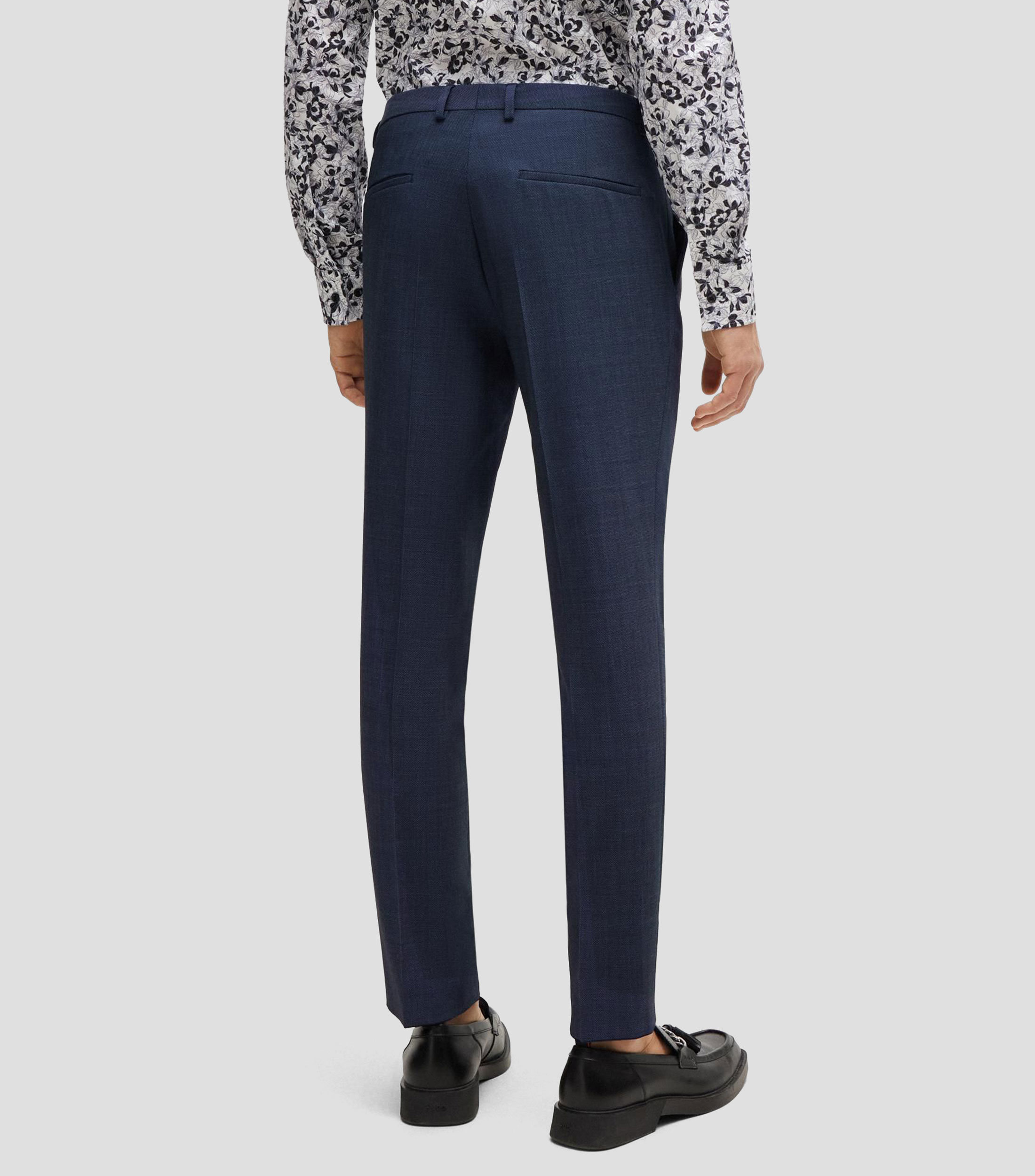 Pantalón extra slim de sarga elástica Hombre